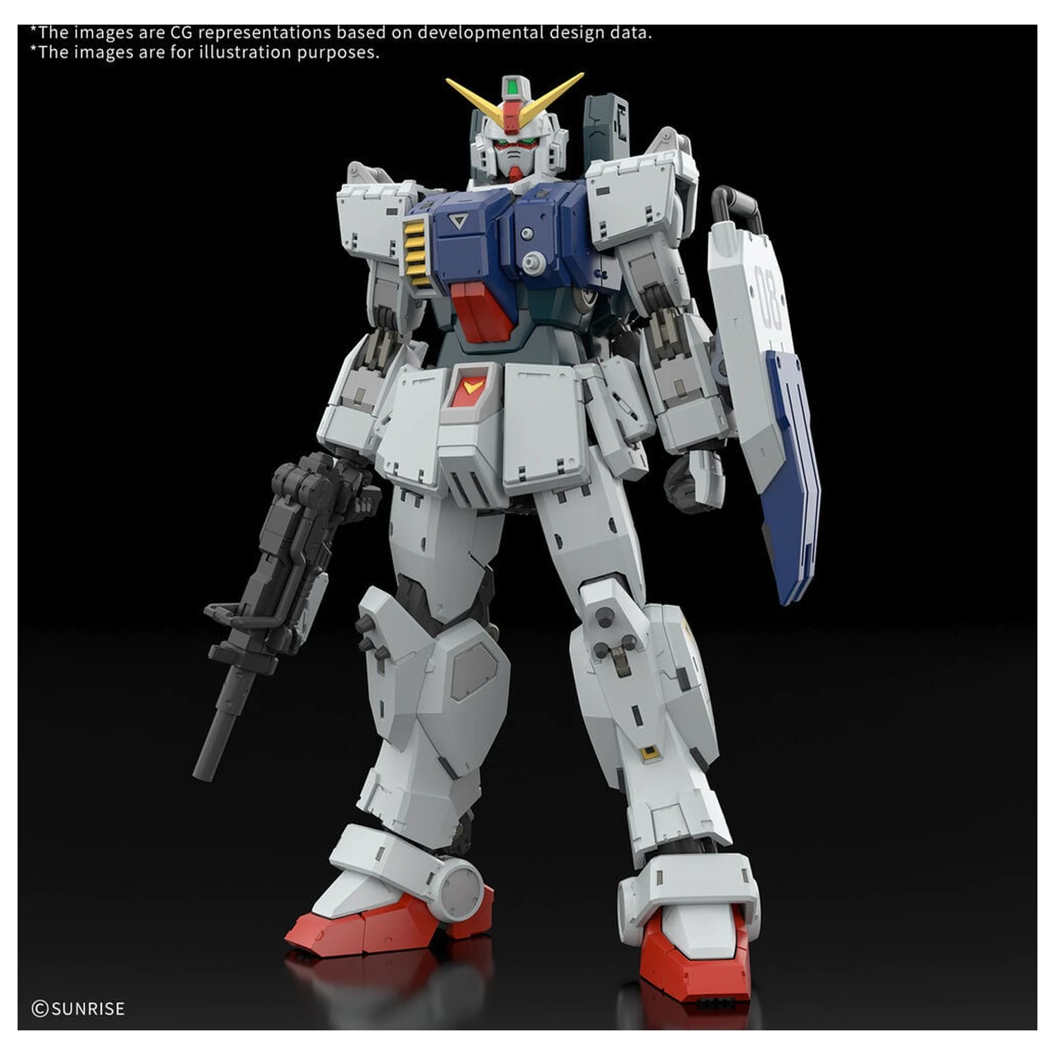 RG 1/144 Gundam Ground Type Mobile Suit Gundam The 08th MS Team Model Kit product photo