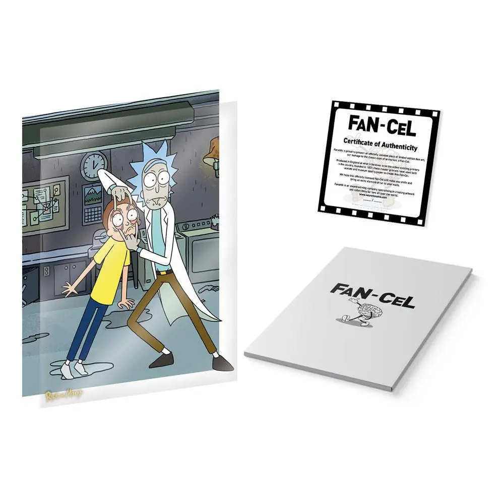 Rick &amp; Morty Art Print Limited Edition Fan-Cel 36 x 28 cm product photo