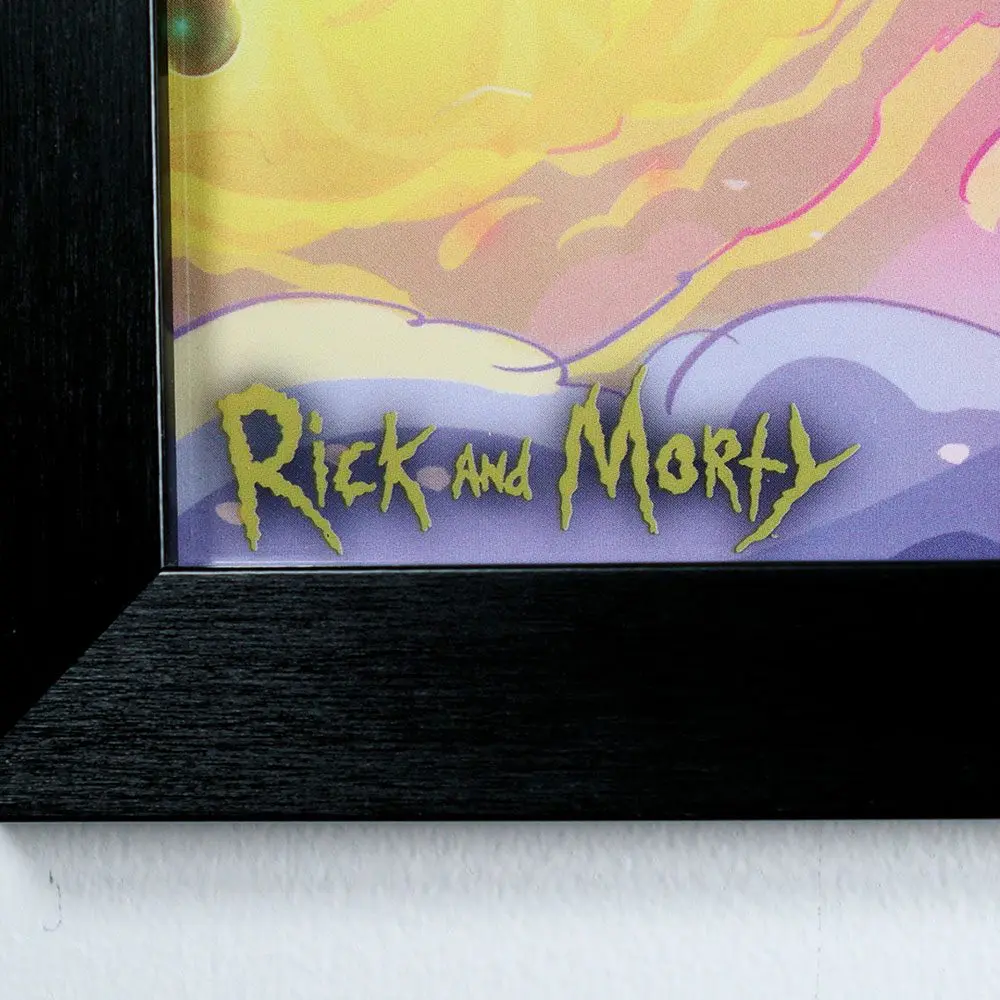 Rick &amp; Morty Art Print Misadventure in Space Limited Edition Fan-Cel 36 x 28 cm product photo