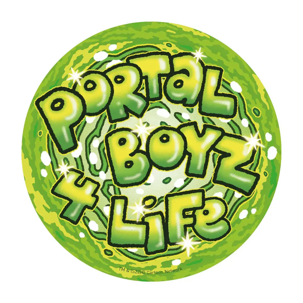 Rick &amp; Morty Desk Pad &amp; Coaster Set Cosmos product photo