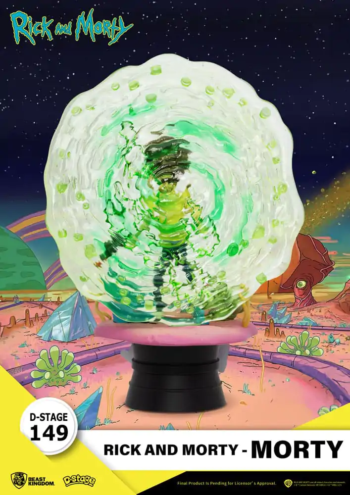 Rick &amp; Morty D-Stage PVC Diorama Morty 14 cm product photo