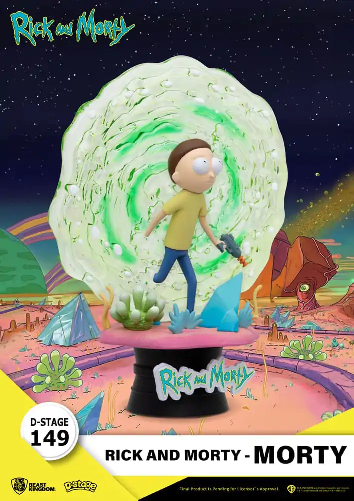 Rick &amp; Morty D-Stage PVC Diorama Morty 14 cm product photo