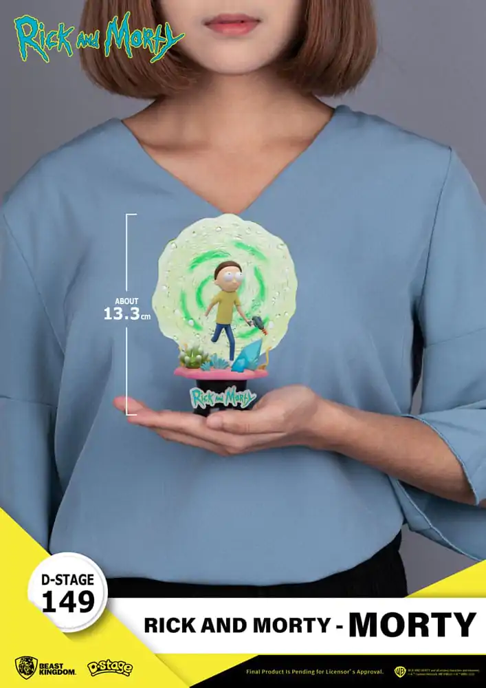 Rick &amp; Morty D-Stage PVC Diorama Morty 14 cm product photo