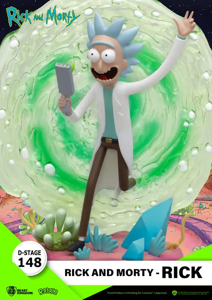 Rick & Morty D-Stage PVC Diorama Rick 14 cm termékfotó