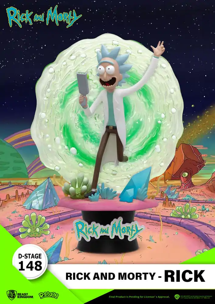 Rick & Morty D-Stage PVC Diorama Rick 14 cm termékfotó