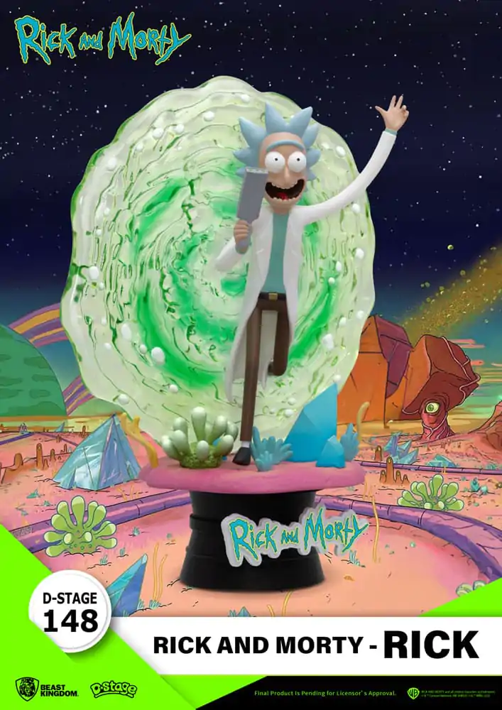 Rick & Morty D-Stage PVC Diorama Rick 14 cm termékfotó