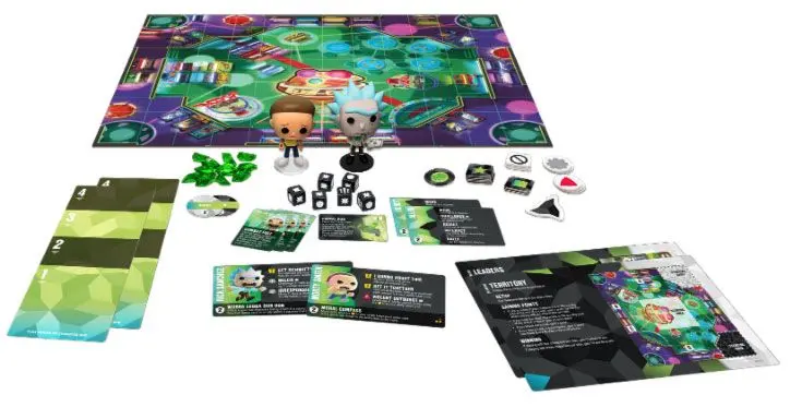 Rick &amp; Morty Funkoverse Board Game 2 Character Expandalone *English Version* product photo