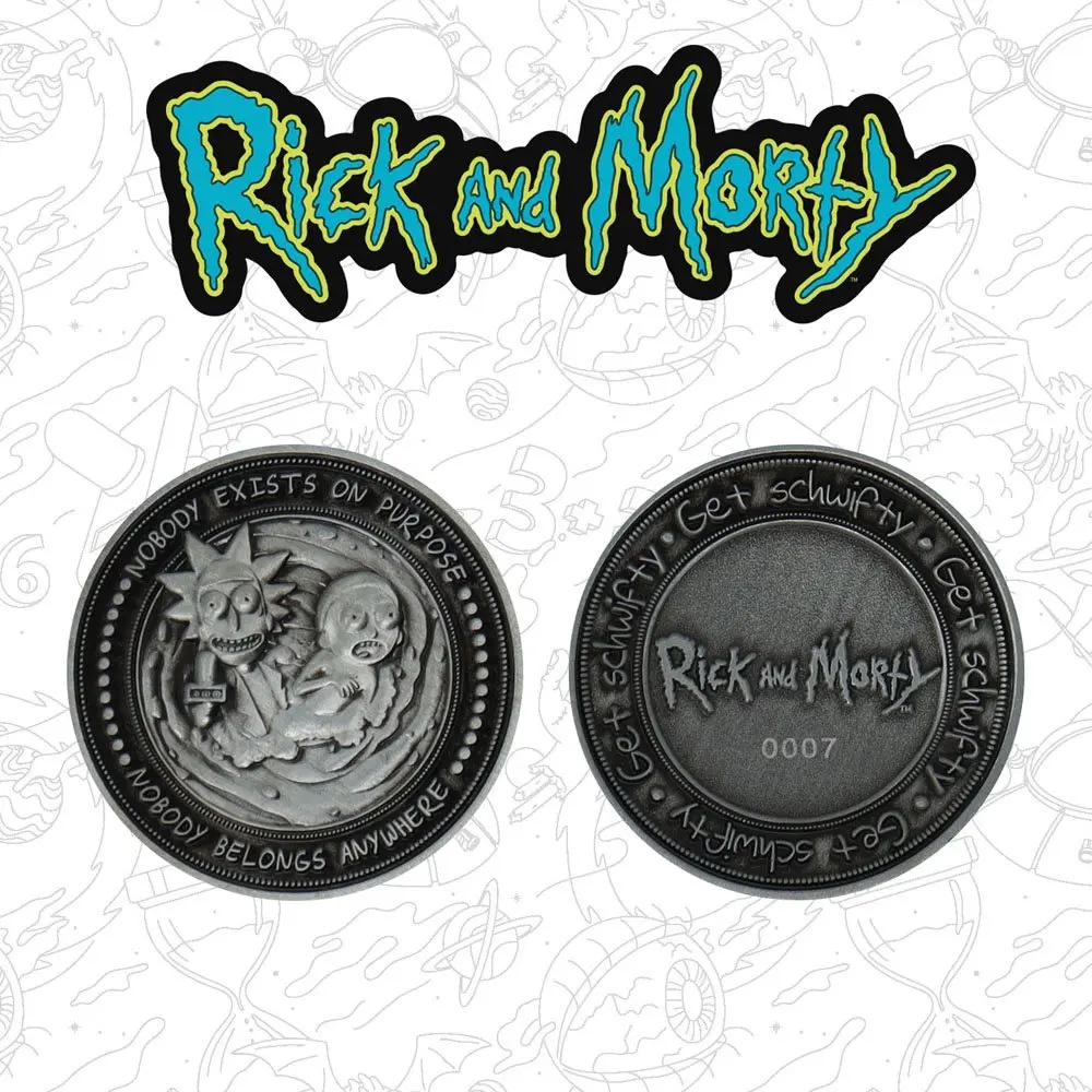 Rick & Morty Collectable Coin Limited Edition termékfotó