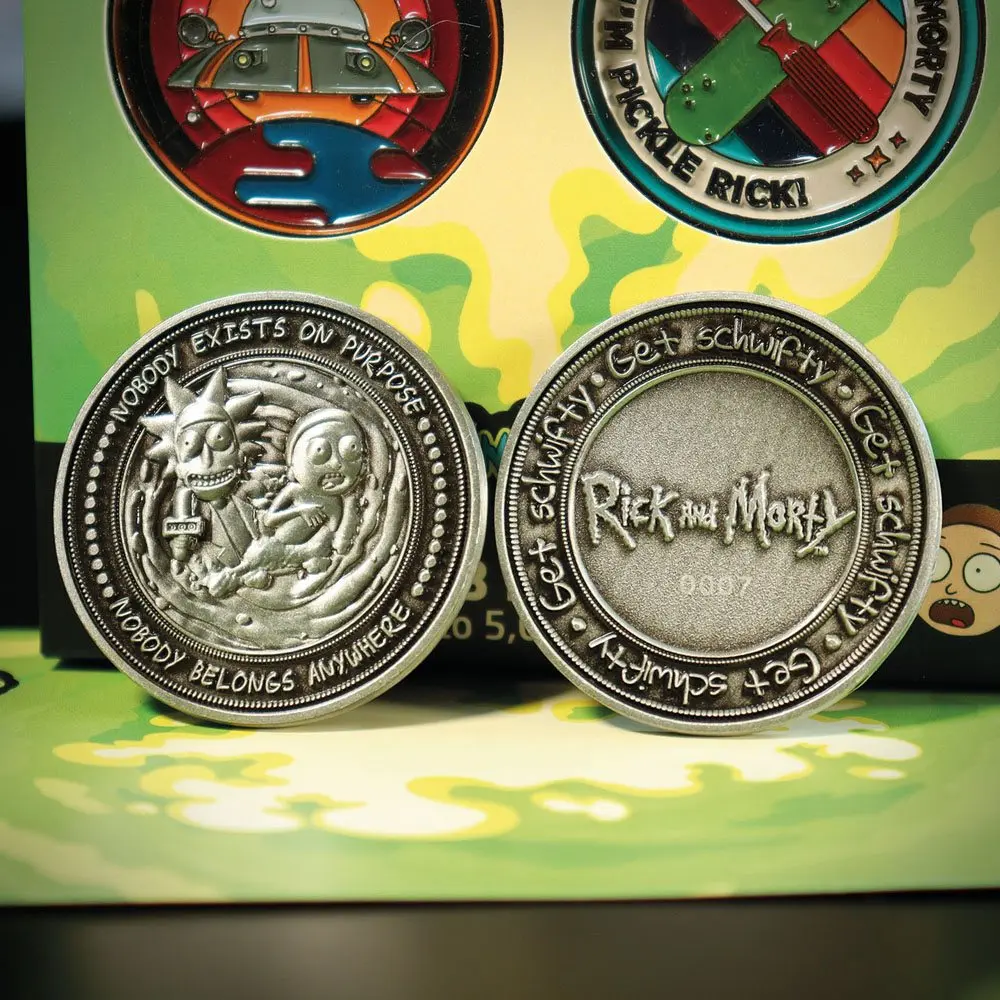 Rick & Morty Collectable Coin Limited Edition termékfotó