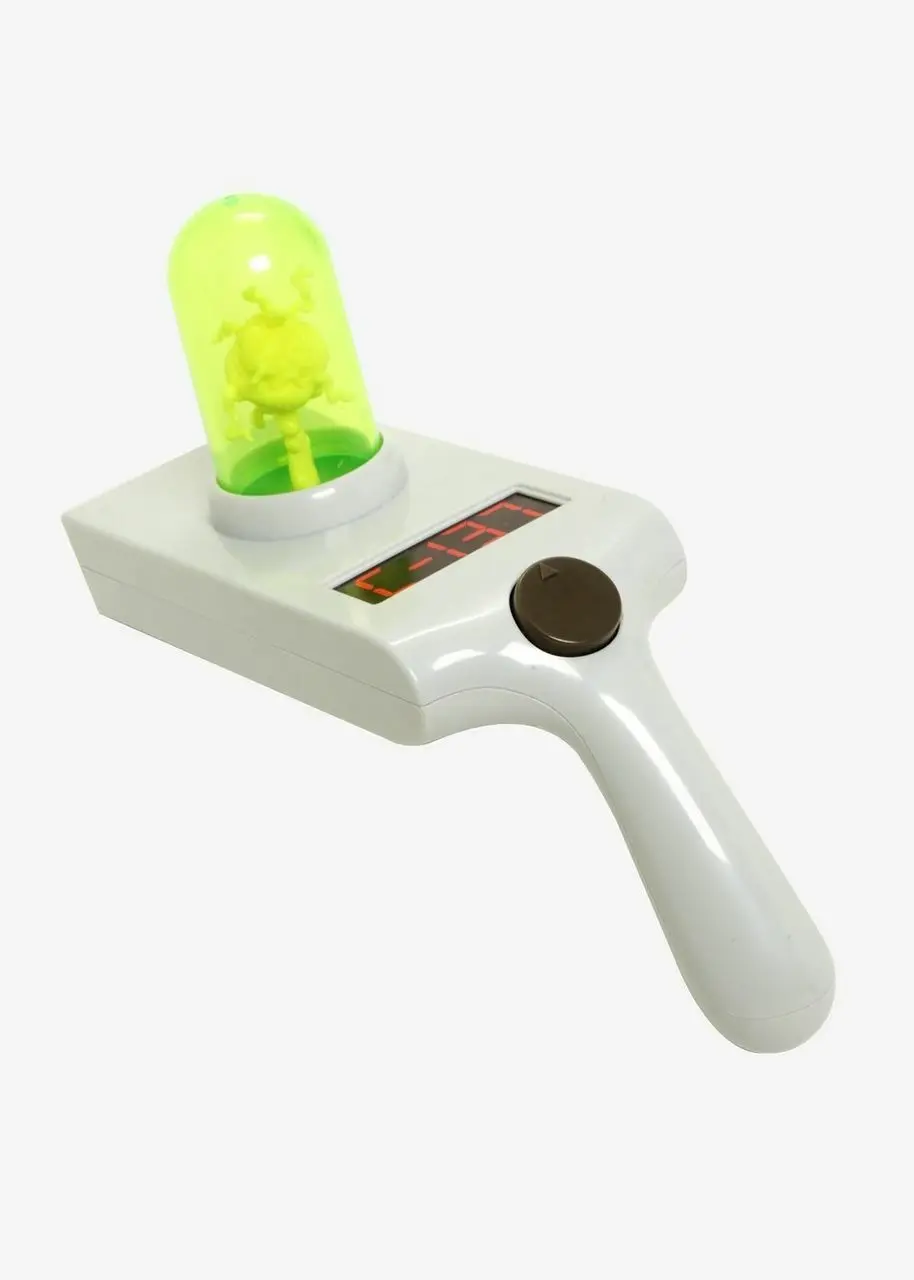 Rick and Morty Vinyl Toy Sound and Light Up Portal Gun product photo