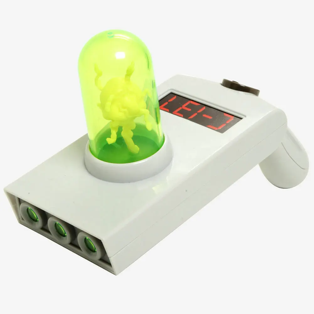 Rick and Morty Vinyl Toy Sound and Light Up Portal Gun product photo