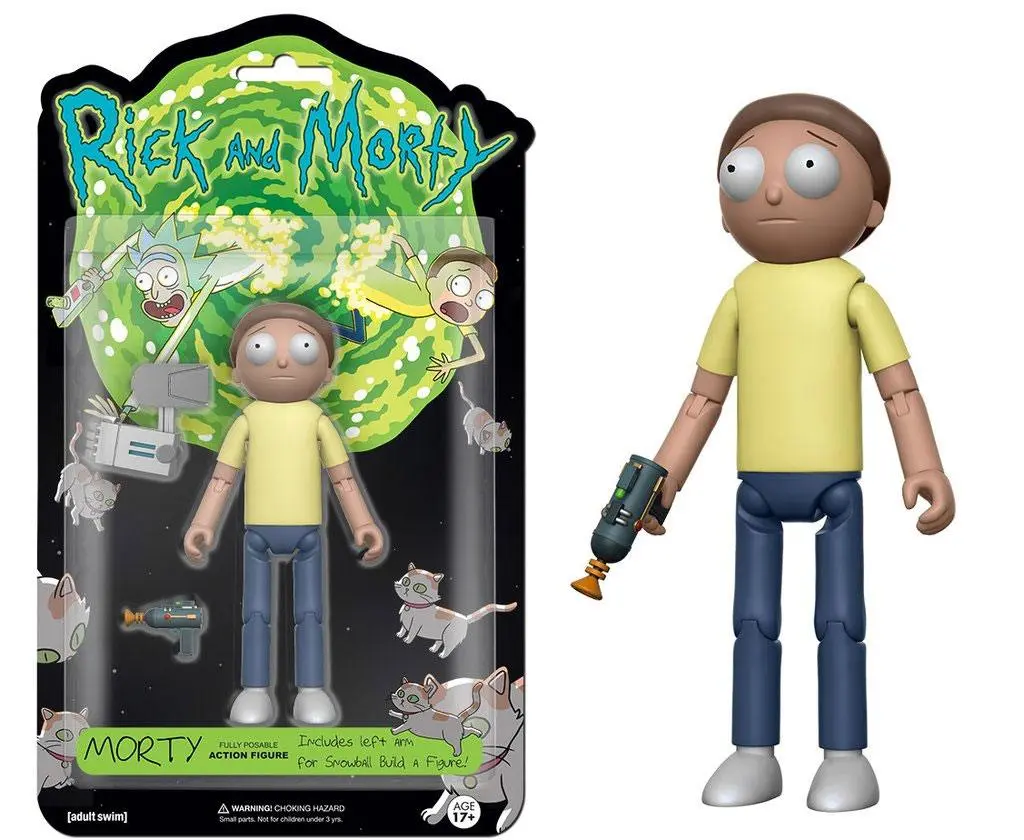 Rick &amp; Morty Action Figure Morty 13 cm product photo