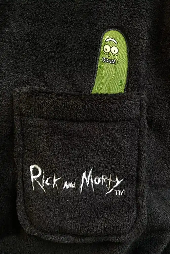 Rick & Morty Fleece Bathrobe Pickle Rick product photo