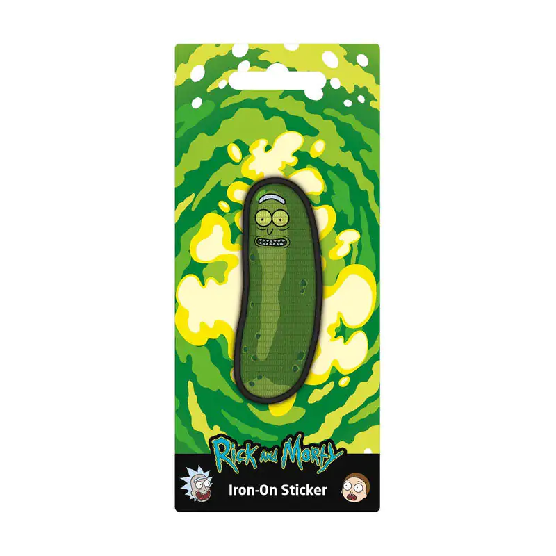 Rick &amp; Morty Pickle Embroidery sticker product photo