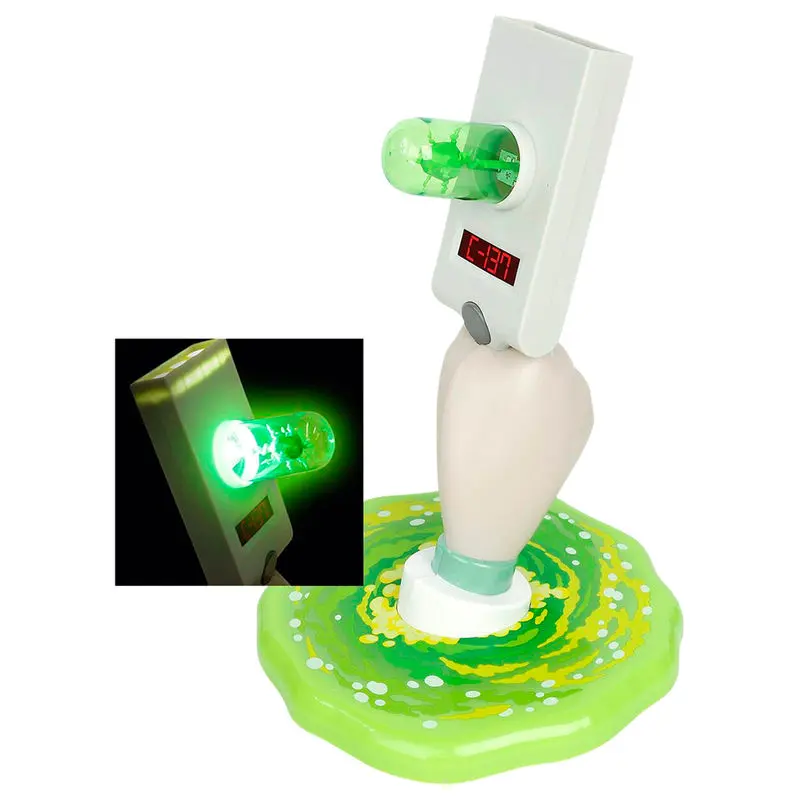 Rick & Morty Portal Gun lamp product photo