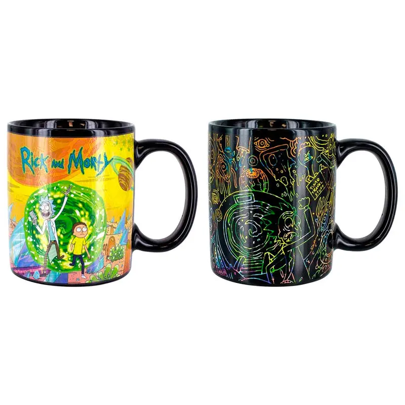 Rick & Morty colour change mug product photo