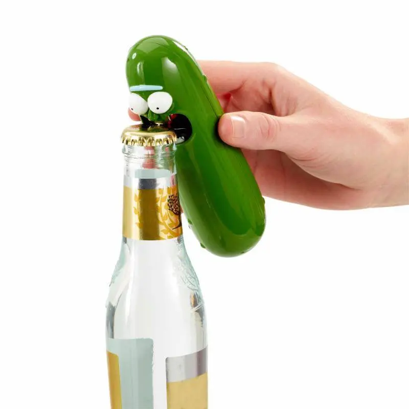 Rick &amp; Morty Bottle Opener Pickle Rick product photo