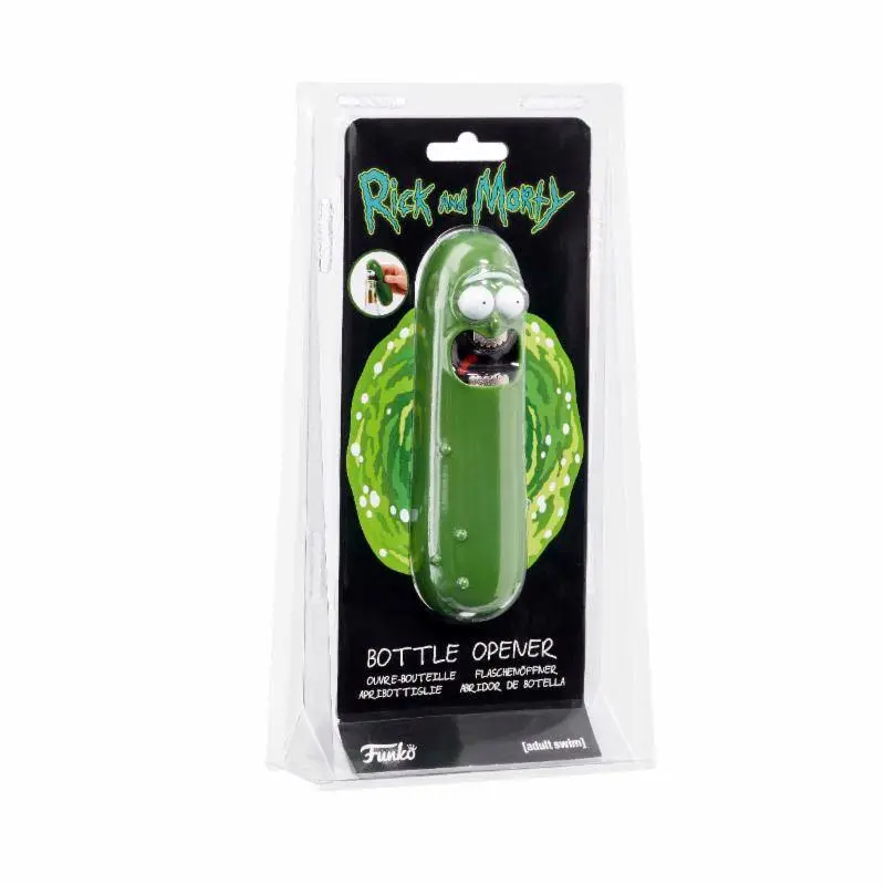 Rick &amp; Morty Bottle Opener Pickle Rick product photo