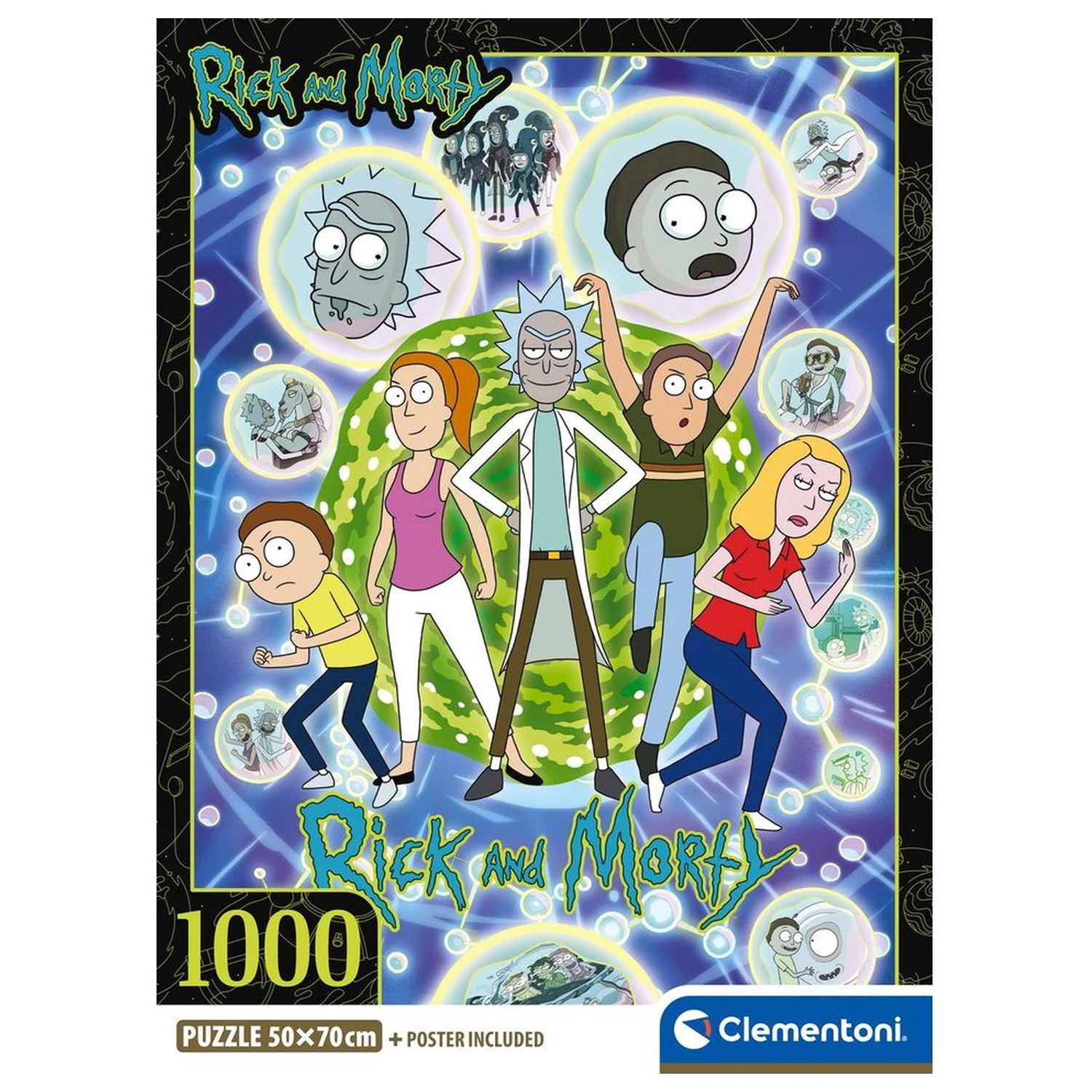 Rick and Morty 1 puzzle 1000pcs product photo