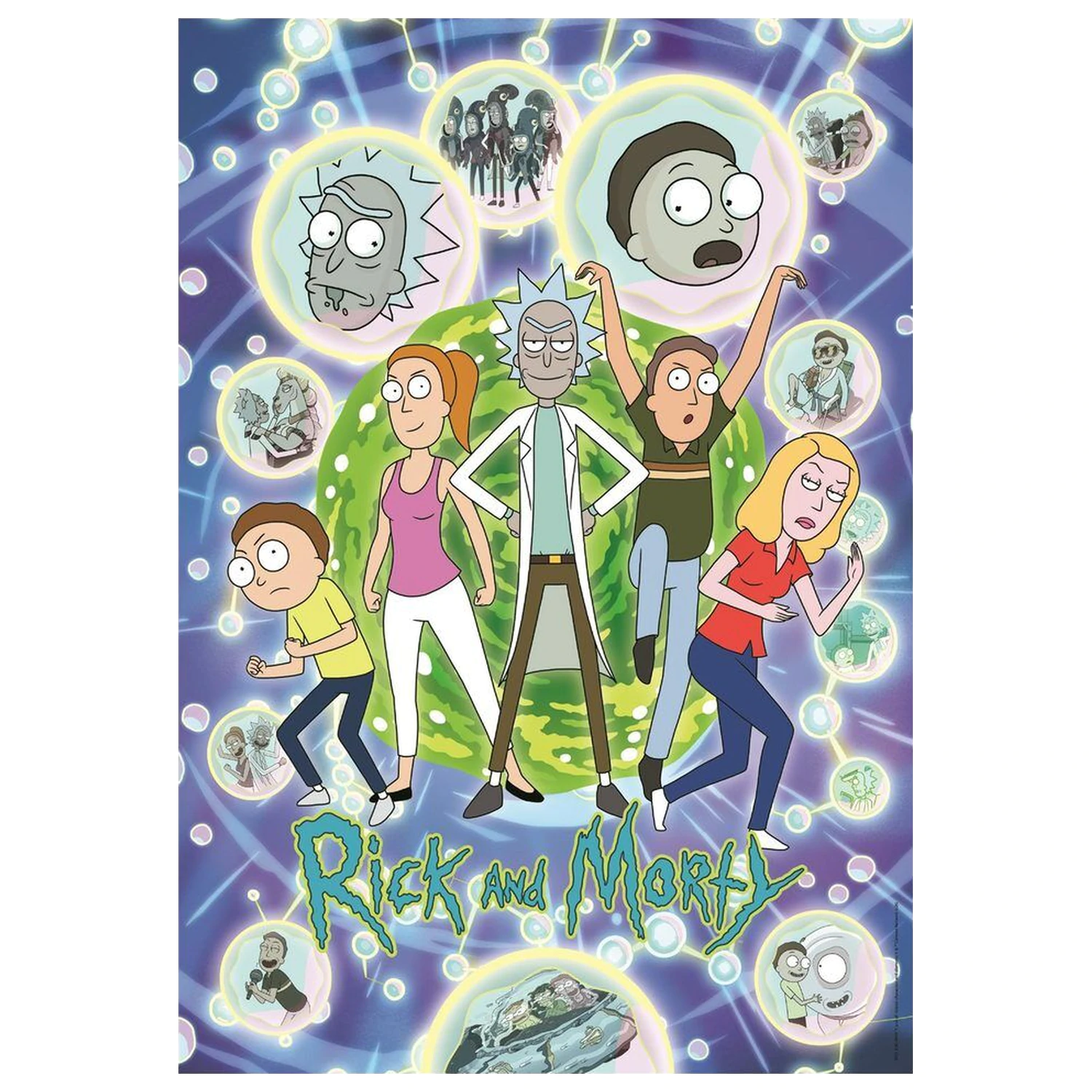 Rick and Morty 1 puzzle 1000pcs product photo