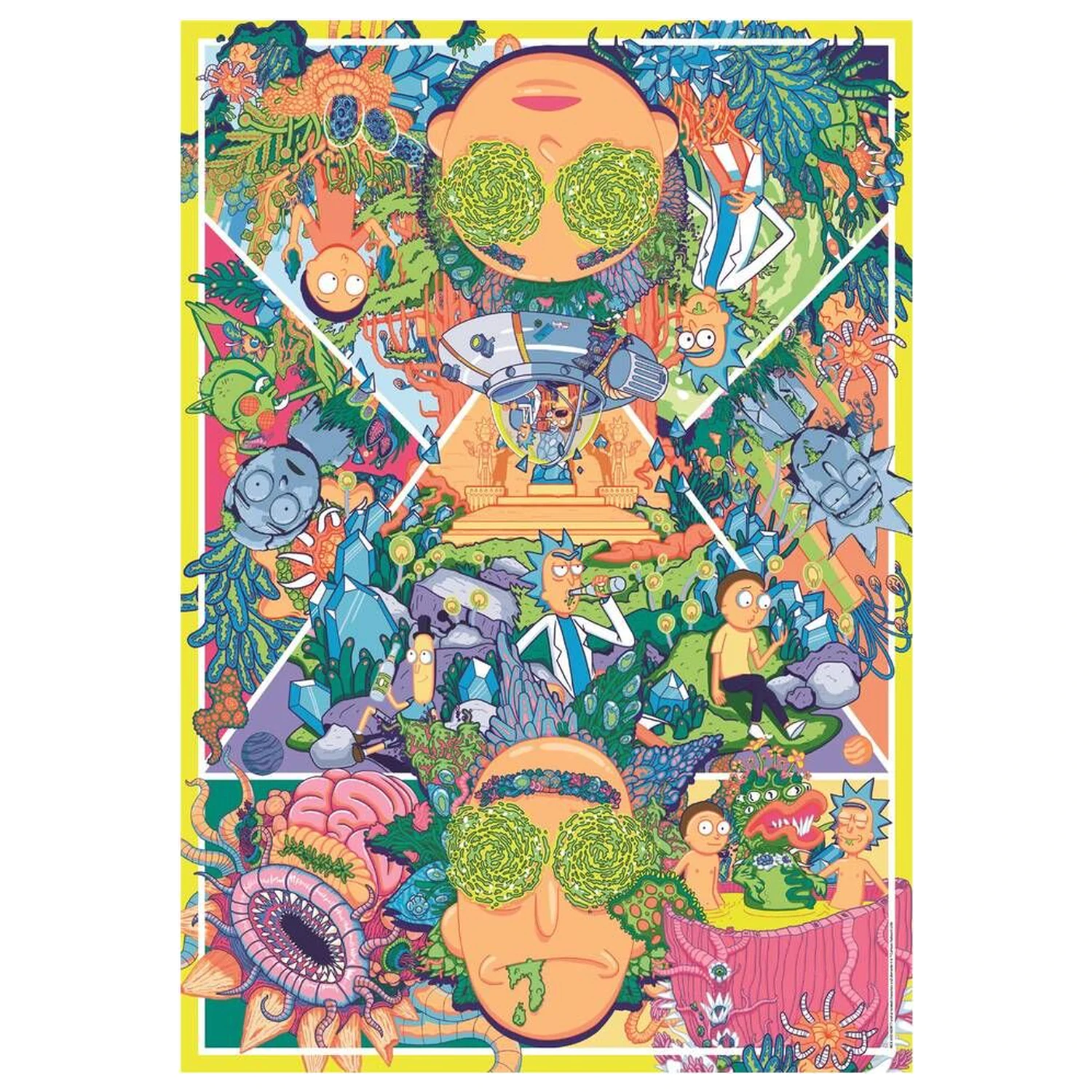 Rick and Morty 2 puzzle 1000pcs product photo