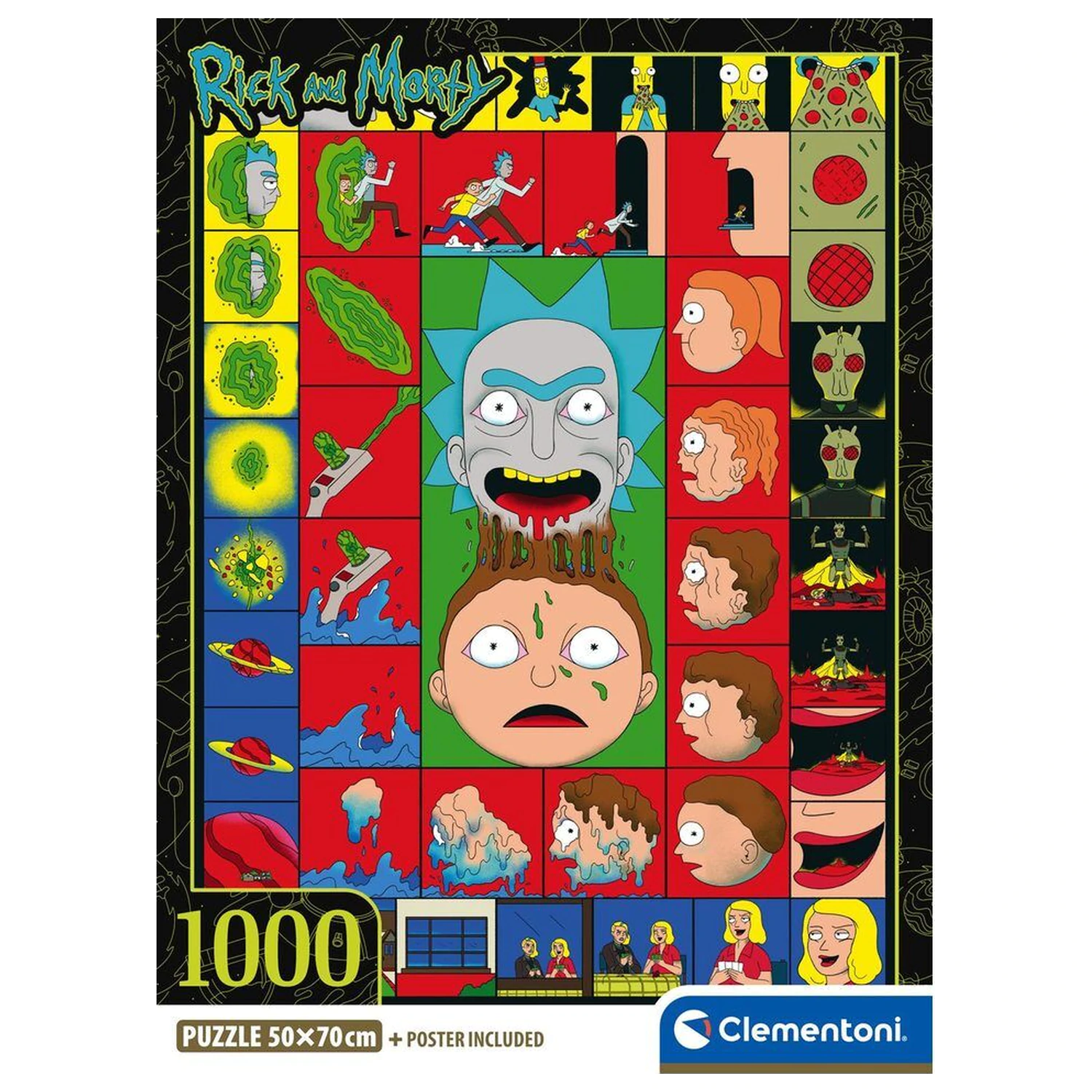 Rick and Morty 3 puzzle 1000pcs product photo