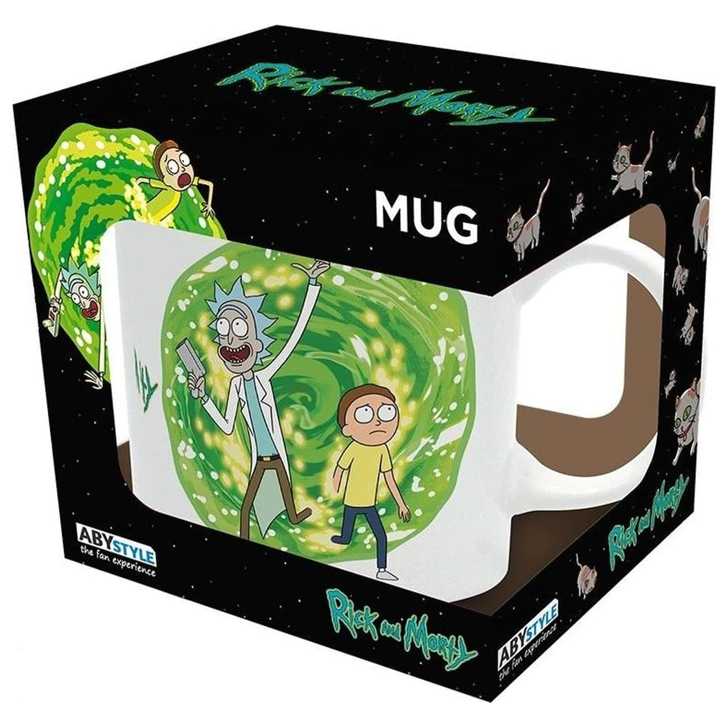 Rick and Morty Mug Portal Subli product photo