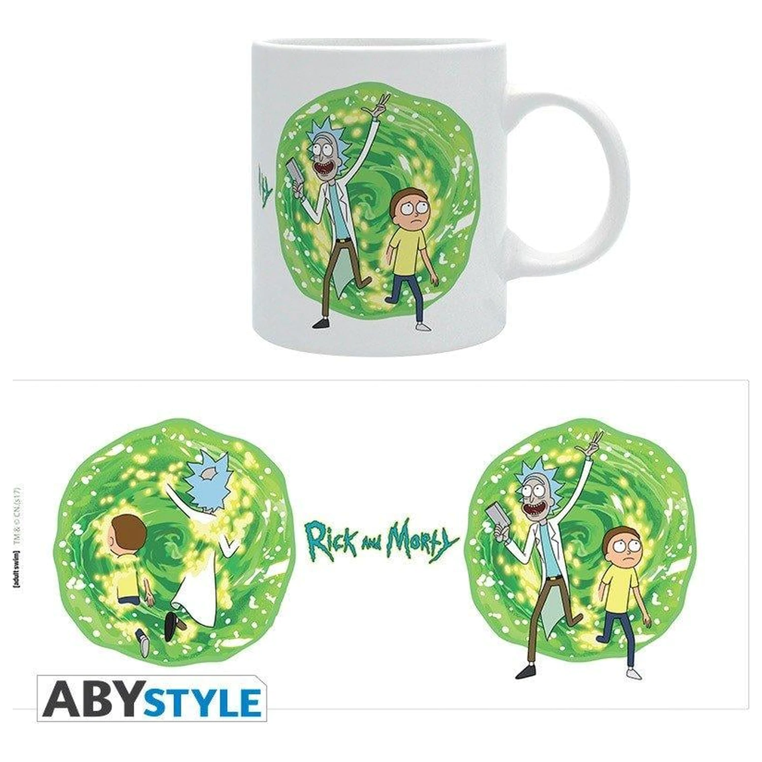 Rick and Morty Mug Portal Subli product photo