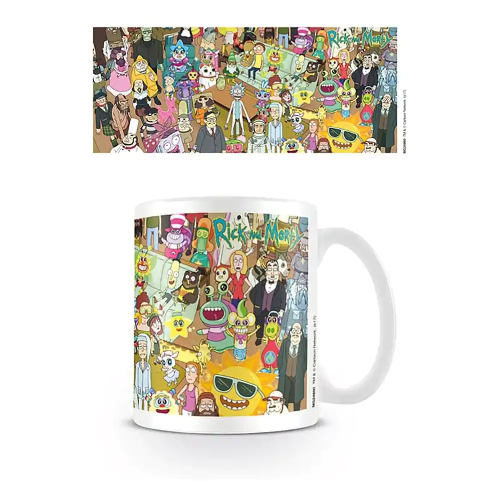 Rick and Morty Mug Characters termékfotó