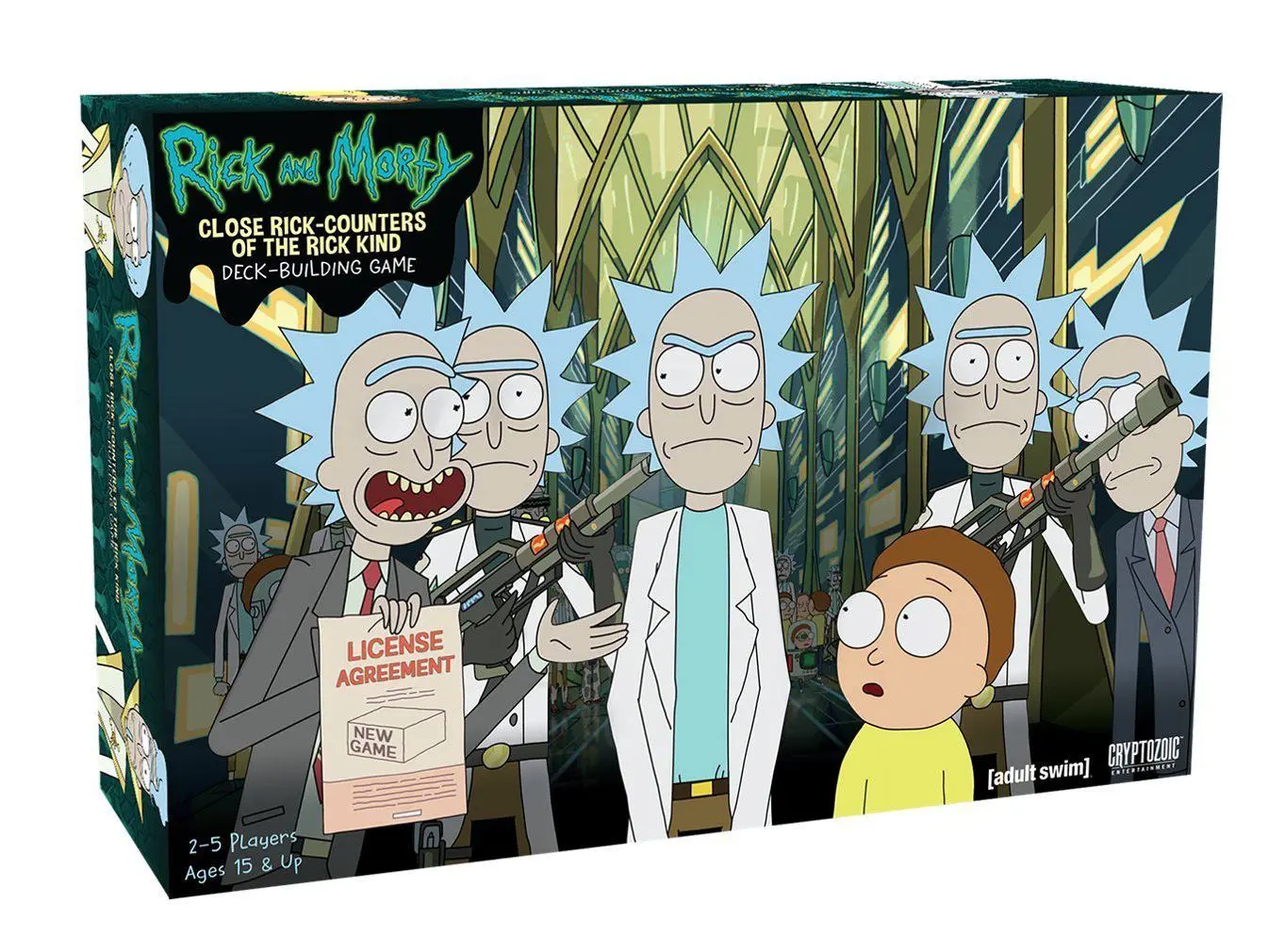 Rick and Morty Deck-Building Game Close Rick-Counters of the Rick Kind *English Version* product photo