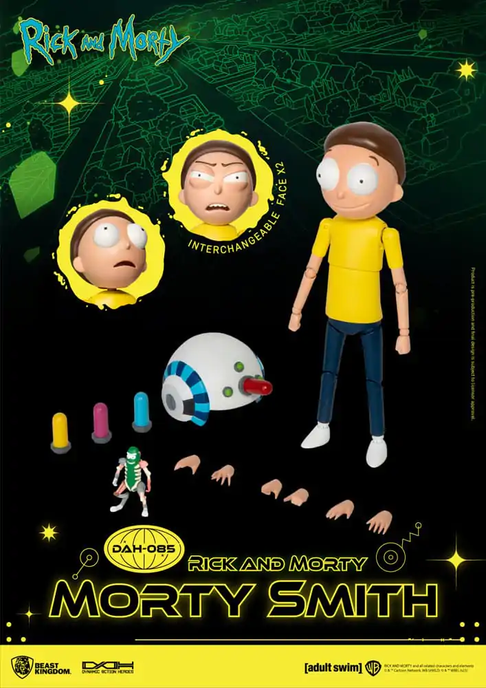 Rick and Morty Dynamic 8ction Heroes Action Figure 1/9 Morty Smith 23 cm product photo