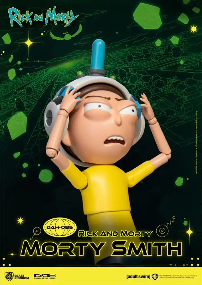 Rick and Morty Dynamic 8ction Heroes Action Figure 1/9 Morty Smith 23 cm termékfotó