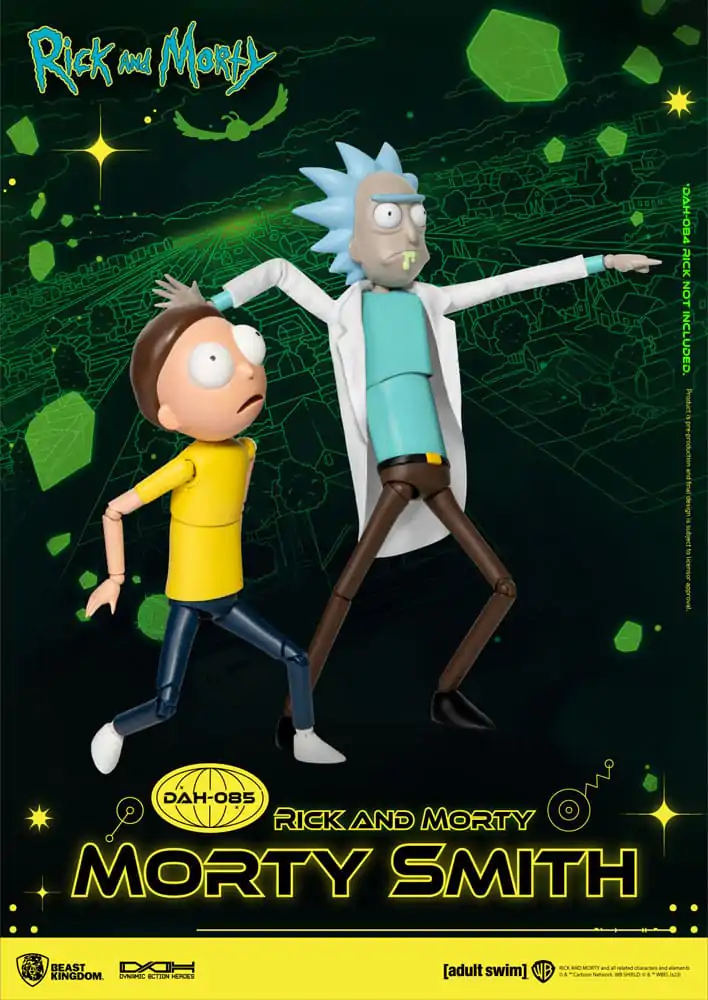 Rick and Morty Dynamic 8ction Heroes Action Figure 1/9 Morty Smith 23 cm termékfotó