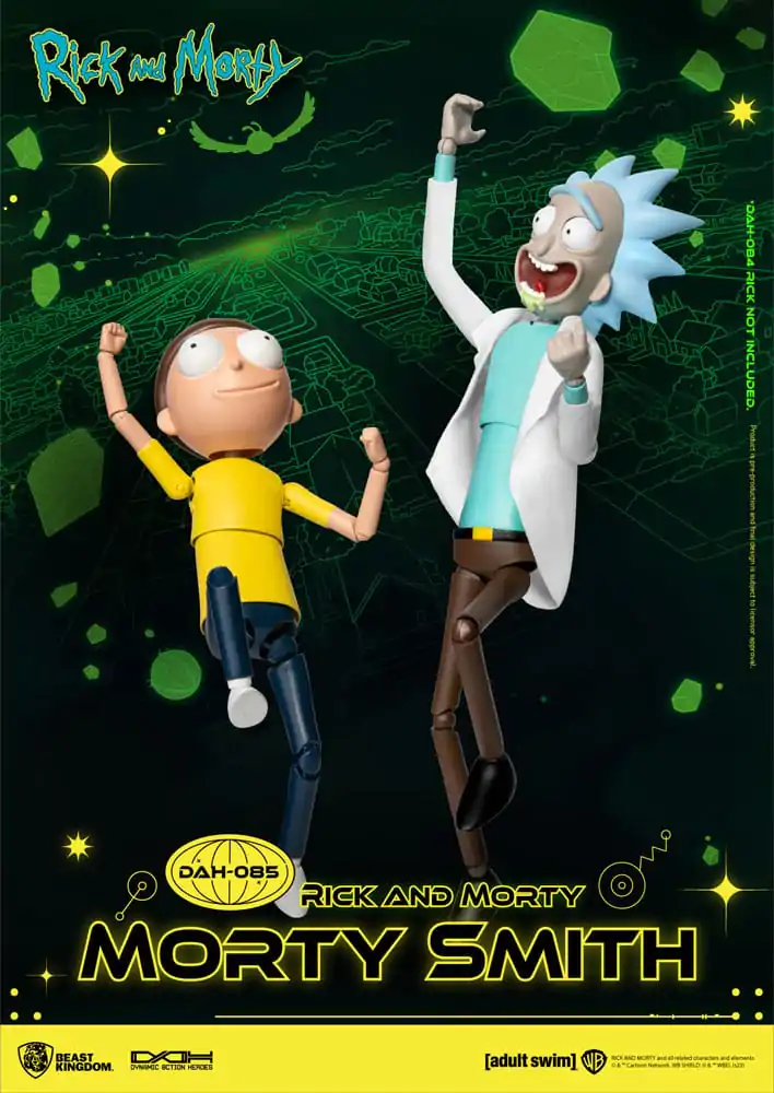 Rick and Morty Dynamic 8ction Heroes Action Figure 1/9 Morty Smith 23 cm product photo