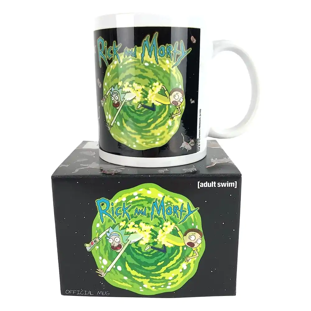 Rick and Morty Mug Floating Cat Dimension product photo