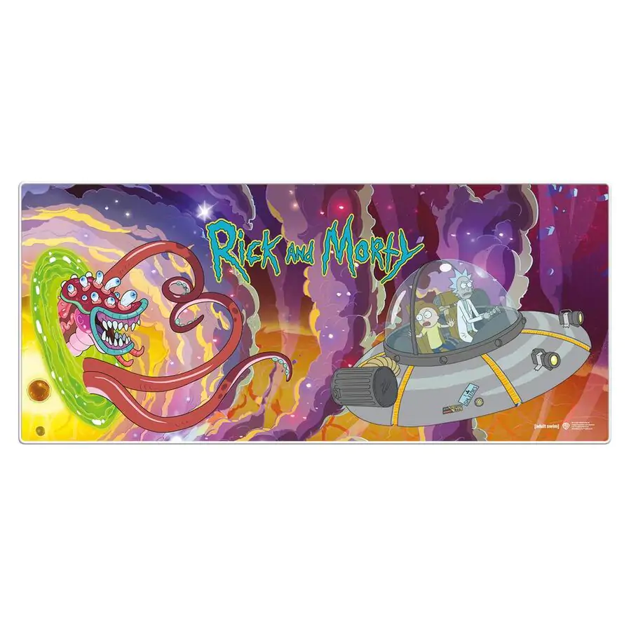 Rick and Morty gaming desk mat product photo