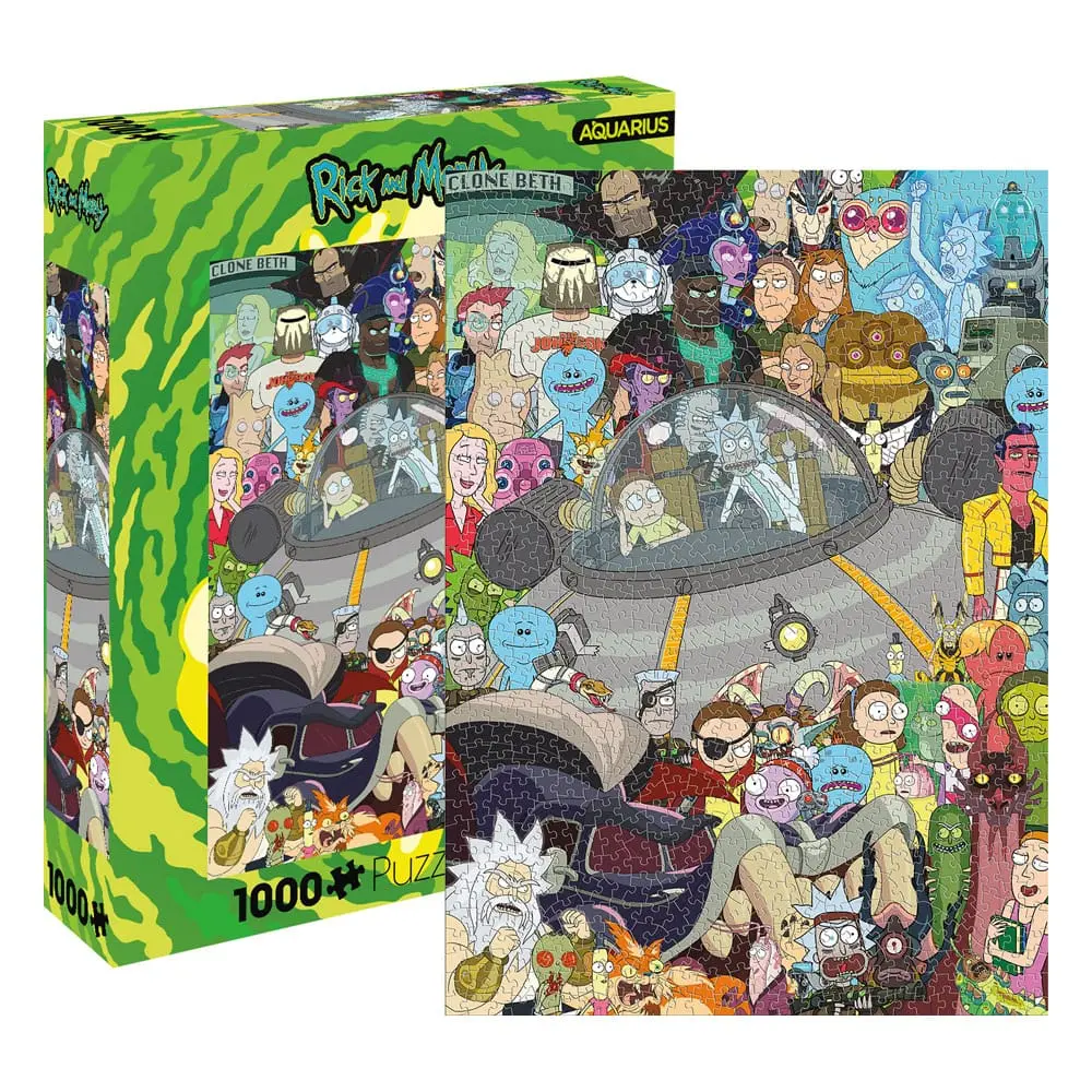 Rick and Morty Jigsaw Puzzle Group (1000 pieces) product photo