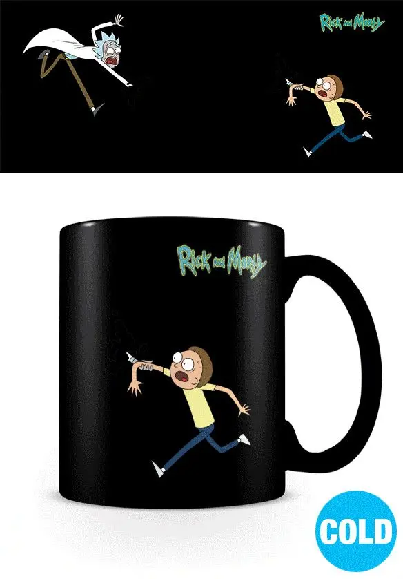 Rick and Morty Heat Change Mug Portals product photo