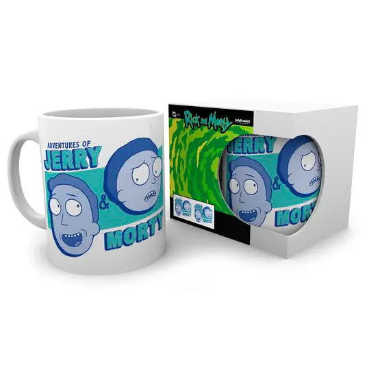 Rick and Morty Jerry and Morty mug product photo