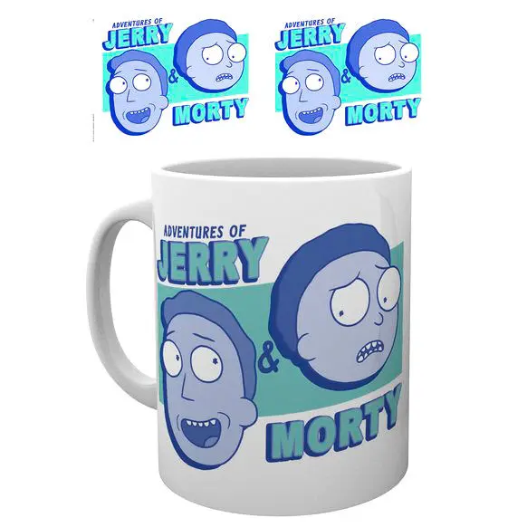 Rick and Morty Jerry and Morty mug product photo