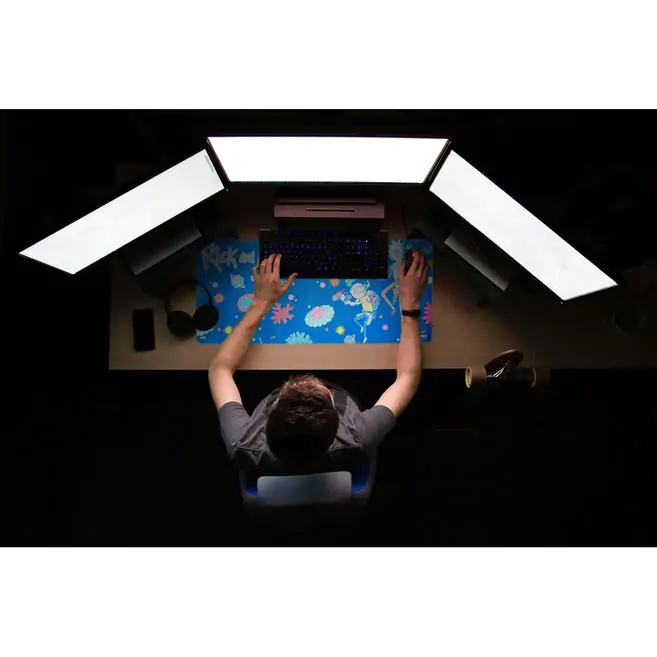 Rick and Morty gaming desk mat product photo