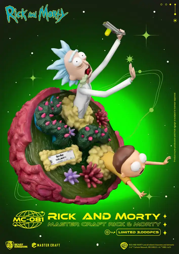 Rick and Morty Master Craft Statue Rick and Morty 42 cm product photo