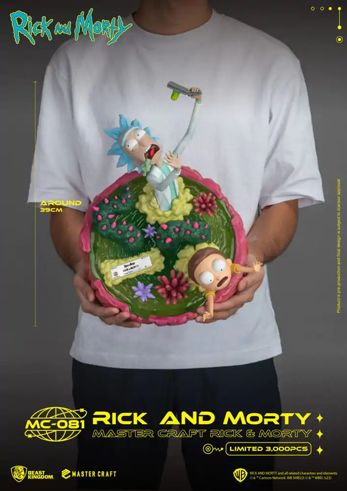 Rick and Morty Master Craft Statue Rick and Morty 42 cm product photo