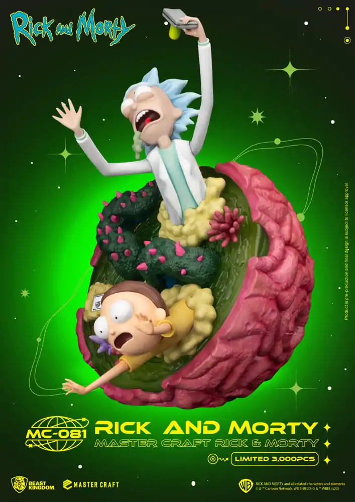 Rick and Morty Master Craft Statue Rick and Morty 42 cm product photo