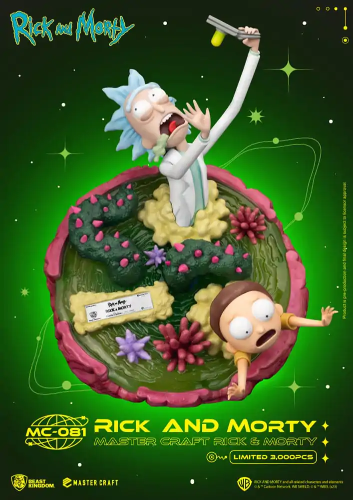 Rick and Morty Master Craft Statue Rick and Morty 42 cm product photo