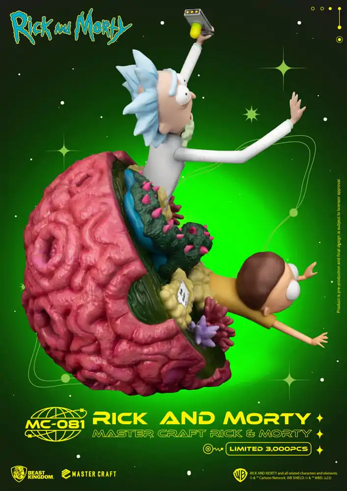 Rick and Morty Master Craft Statue Rick and Morty 42 cm termékfotó