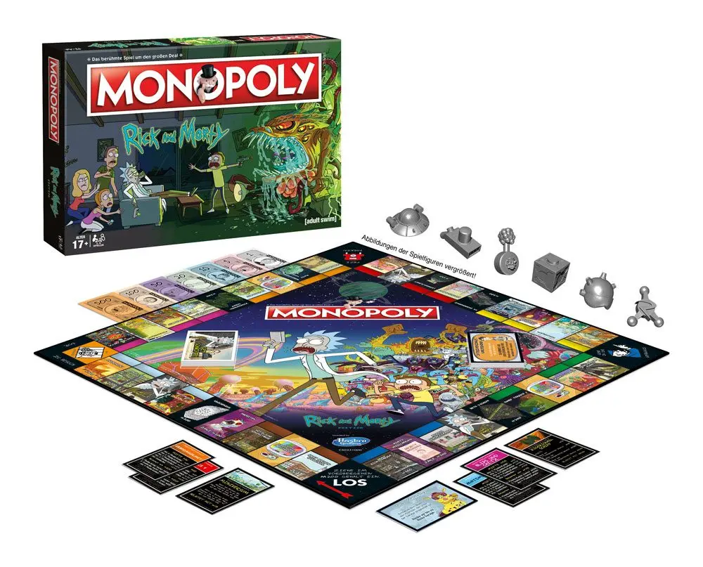 Rick and Morty Board Game Monopoly *German Version* product photo