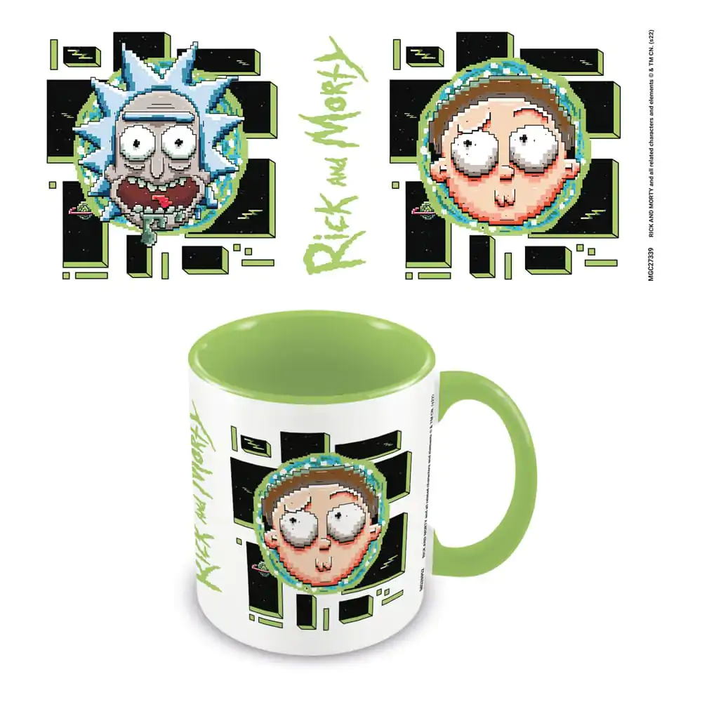 Rick and Morty Mug Pixel Breakout termékfotó