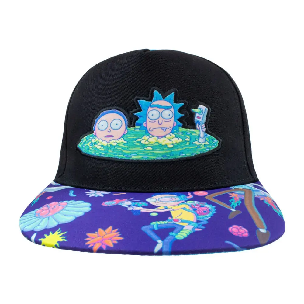Rick and Morty Snapback Cap Portal product photo