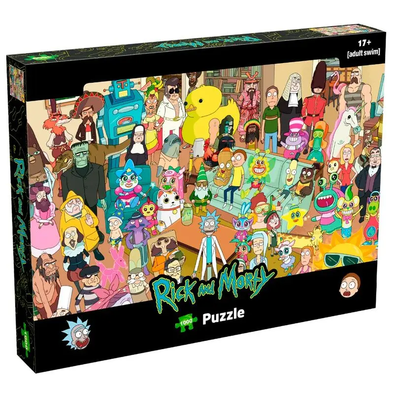 Rick and Morty Jigsaw Puzzle Characters (1000 pieces) product photo